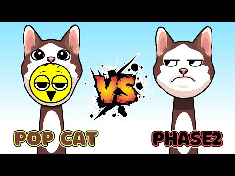 Pop Cat VS Phase 2 |My Sprunki OC