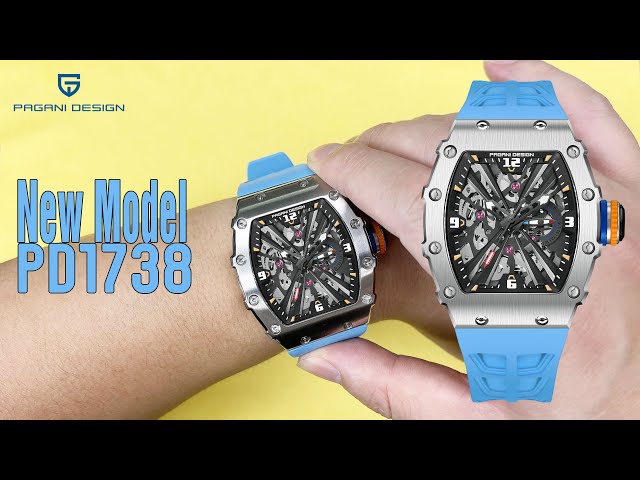 ساعة ريتشارد ميل اللون سماوي من PAGANI DESIGN