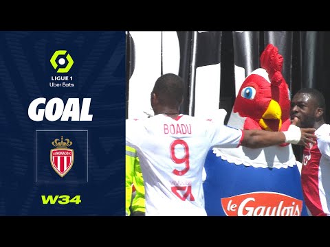 Goal Myron BOADU (60' - ASM) ANGERS SCO - AS MONACO (1-2) 22/23