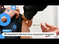Onderzoek: Mensen zijn minder besmettelijk na corona prik
