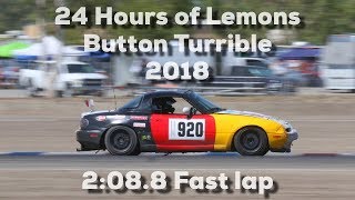 24 Hours of Lemons - Buttonwillow 2018 - Risky Whiskey Fast Lap 2:08.8