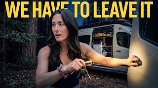 Abandoned My Van Home in the Middle Of the Night!