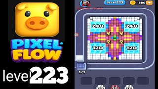 Pixel Flow level 223 Walkthrough Solution
