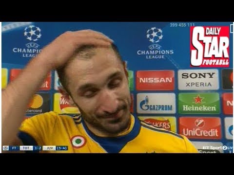 Giorgio Chiellini fights back tears after asked about Davide Astori