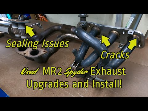 MR2 Spyder Exhaust Upgrades and Install!