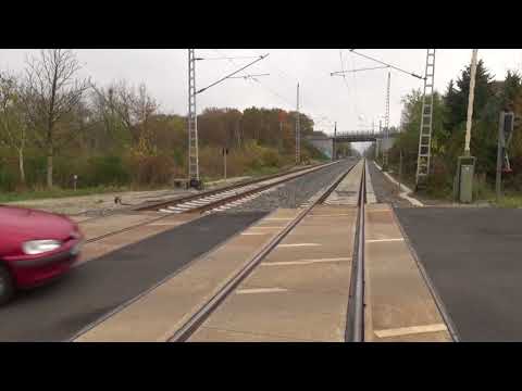 Bahnübergang gesperrt - Elsterwelle