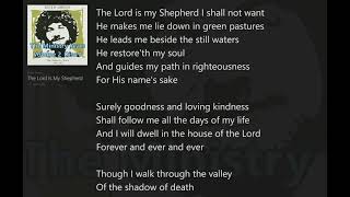 The Lord is My Shepherd (with Lyrics) Keith Green/Ministry Years Vol.2_Disc1