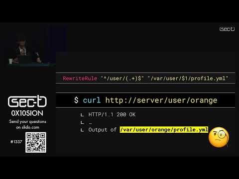SEC-T 0x10: Orange Tsai - Confusion Attacks: Exploiting Hidden Semantic Ambiguity in Apache