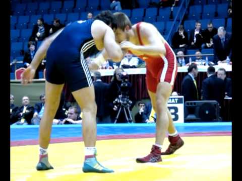 Europa Freestyle Wrestling Championship 2009 Yenokyan (ARM) vs Lagodskiys (LAT)