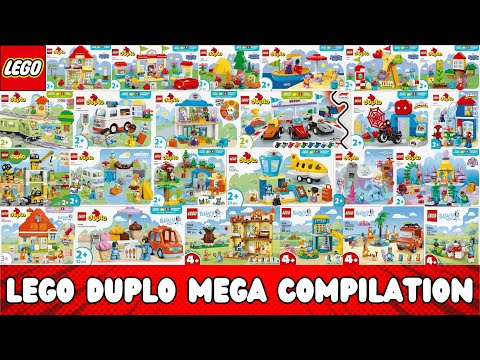 LEGO DUPLO Mega Compilation 2 (unboxing & building)