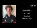 Owen Walz DC United Academy Highlights