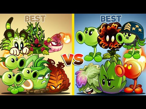 6 Best Combination Team Plant Vs Team Plant-That Team Plant Will Win?PvZ 2