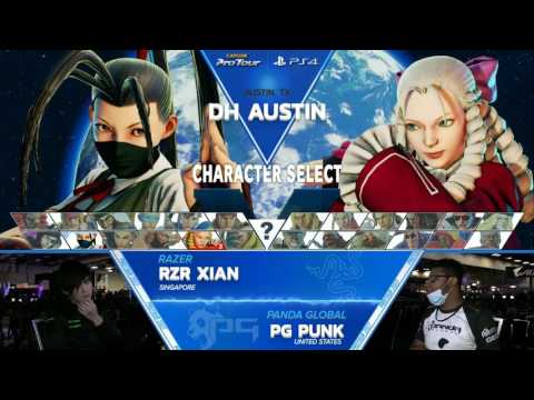 SFV: RZR Xian vs PG Punk - Dreamhack Austin 2017 Losers Finals - CPT2017
