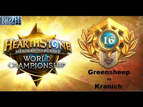 HearthStone 2014 Blizzcon World Championship FR | GreenSheep vs Kranich | Match #6