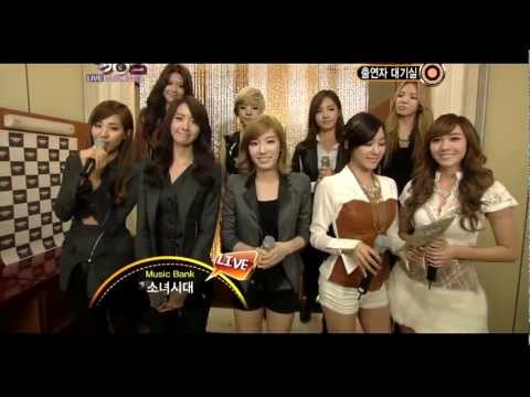 [HD] 111021 SNSD - Back Stage @ MuBank