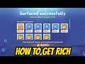 How To Quickly Collect Funds On Operation Deep Dive Treasure Genshin Impact Sunny Summer Fontinalia