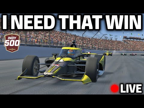 I NEED THAT WIN! - iRacing Indy 500
