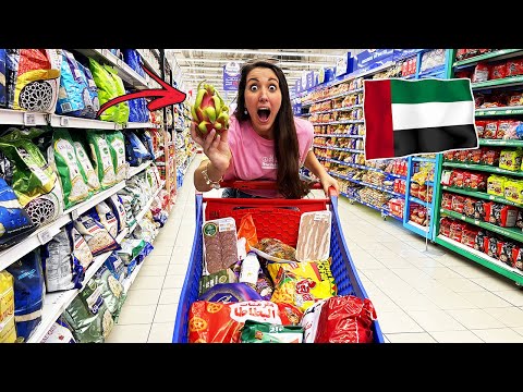 WE BUY EVERYTHING FOUND IN ARAB SUPERMARKETS! *strange foods*