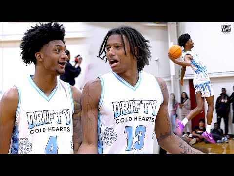 Jake Wilkins, son of Dominique Wilkins and Diamant Blazi CRAZY Round 1 Game at Bob Gibbons
