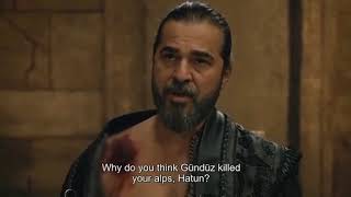 Ertugrul listens to Ilbilge accusations while caut