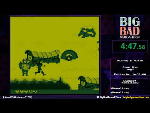 BBG Marathon 2019 - Disney's Mulan (Any%) por KowalLazy