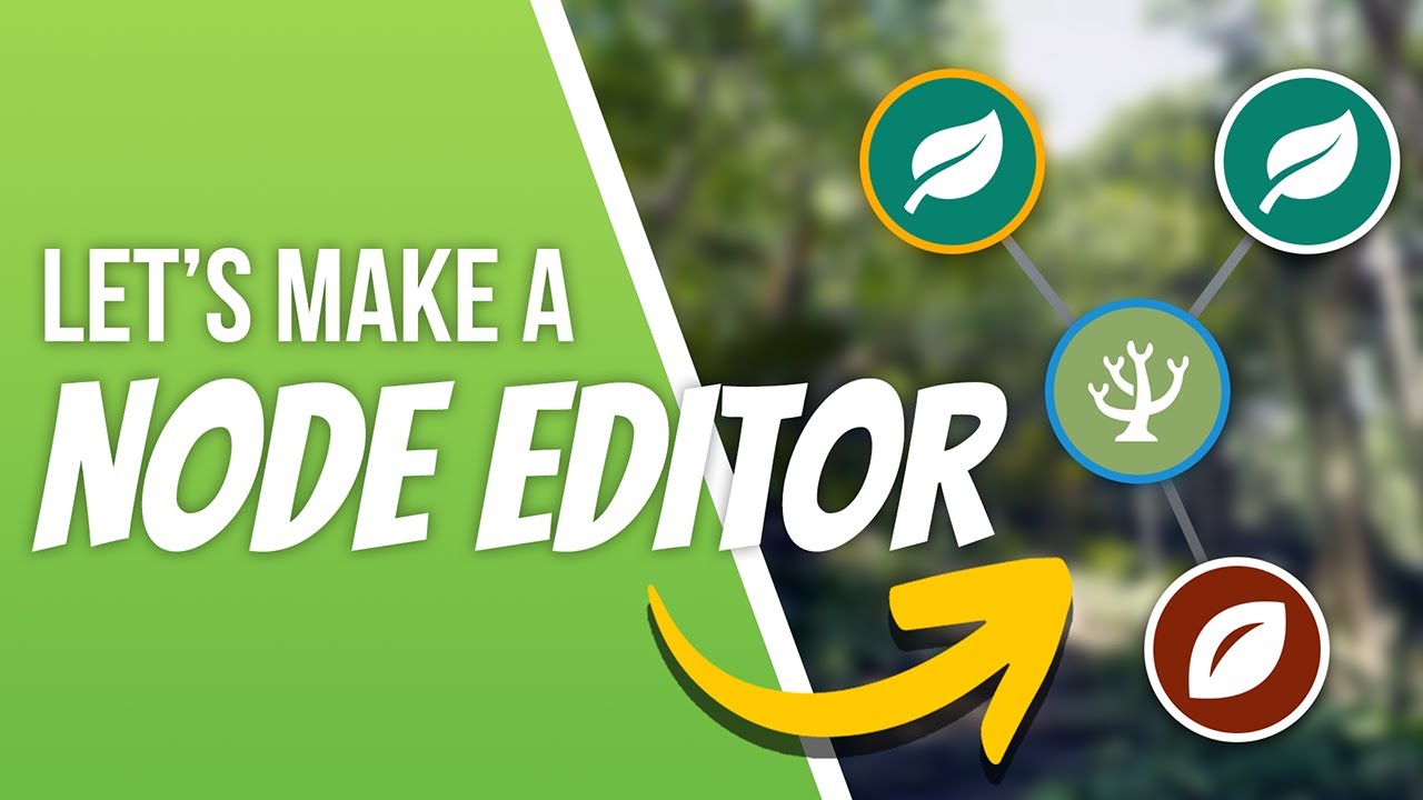 How I Made SpeedTree's Node Editor in C++ Winforms | Indie Devlog