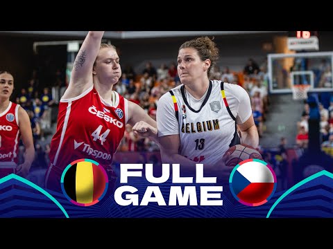 Belgium v Czechia | Full Basketball Game | FIBA Women's EuroBasket 2025