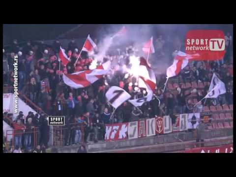 Superliga 2016/17, 2. kolo plej - of: Napredak - Crvena zvezda 2:1