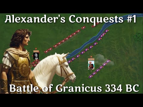Battle of Granicus 334 BC, mapped - Alexander the Great DOCUMENTARY