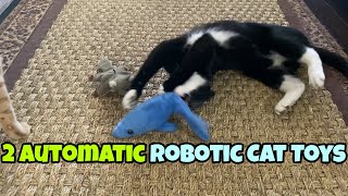 Autmoatic Shark & Flying Squirrel Cat Toys Tested 🐈 Gadgetify