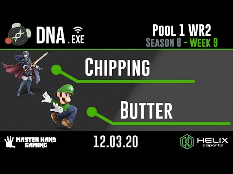 DNA.EXE S8:W10 - Chipping (Lucina) Vs. Butter (Luigi) - Pool 1 WR2