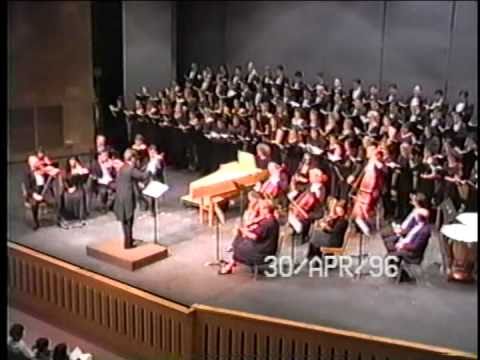 Handel Messiah, UT-El Paso, Nos. 7, 24, 25, Barry Scott Williamson