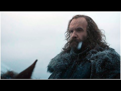 Game of Thrones S7E1 - Hound and  Brotherhood came across an abandoned farm