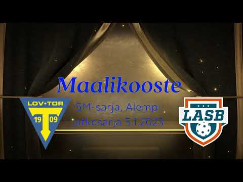 Maalikooste Loviisan TOR - LASB (P22 Sm-sarja, alempi jatkosarja 5.1.2023)