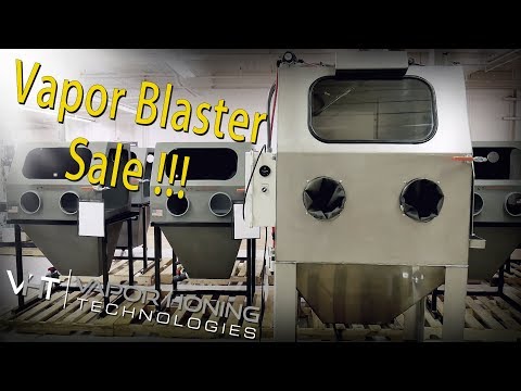 World's must have machine, the VH1000 is now on sale! Blasting Cabinet Sale!