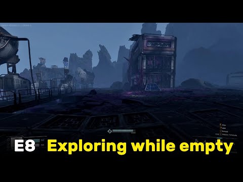 We explore the outpost while it is empty!  -- StarRupture Episode 8