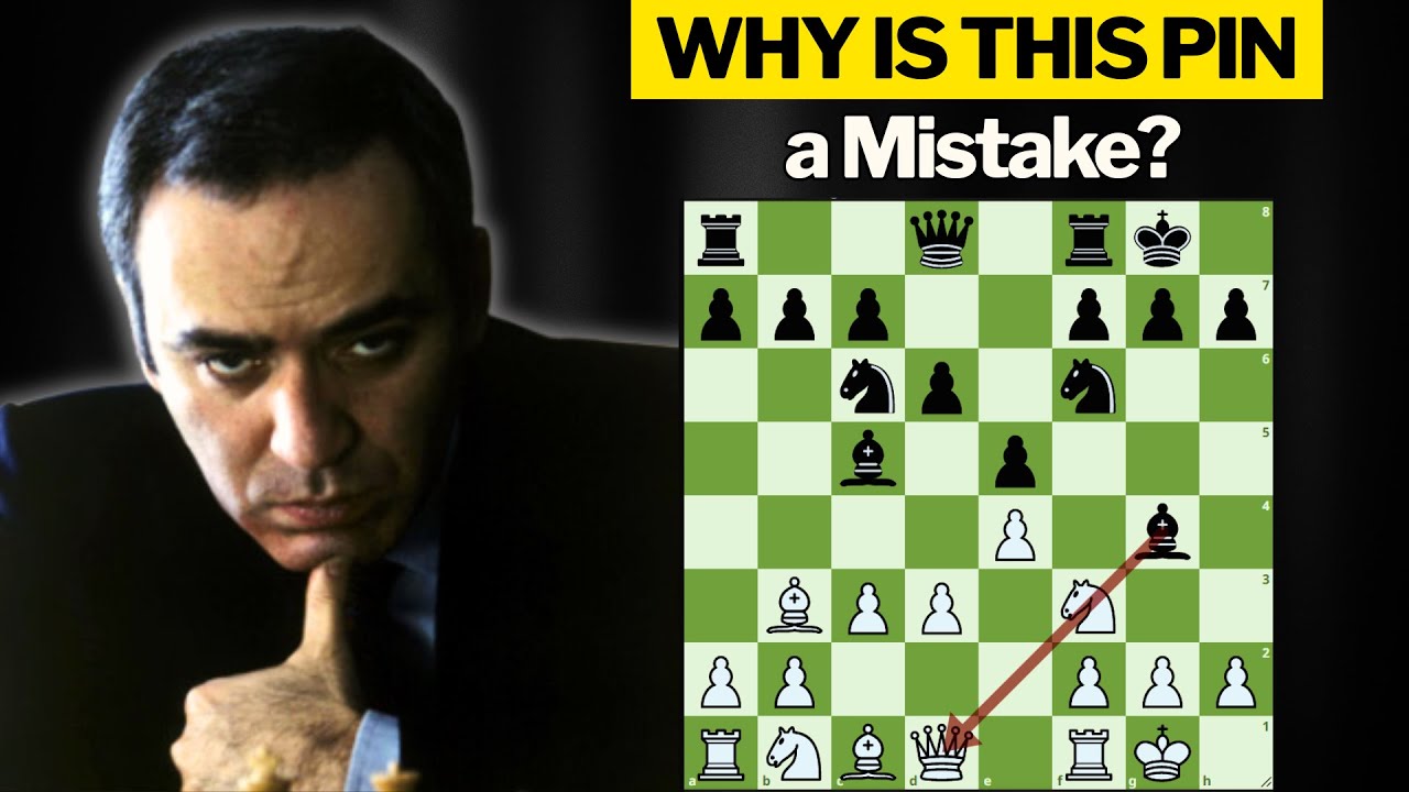🔥Garry KASPAROV teaches us 👉how to PUNISH this PIN.
