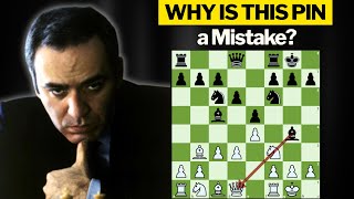 🔥Garry KASPAROV teaches us 👉how to PUNISH this PIN.