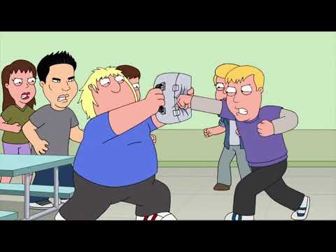 Family Guy | Meg and Chris Cafeteria Fight scene