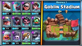 GET ANY LEGENDARY CARD FROM ANY ARENA! | CLASH ROYALE MYTHBUSTERS!