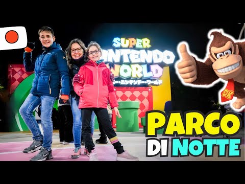 DI NOTTE al PARCO DI SUPER MARIO IN GIAPPONE: Donkey Kong Super Nintendo World