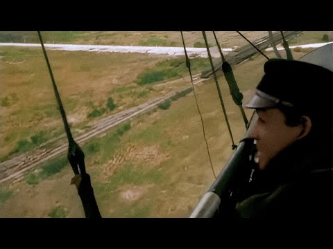 WWI HD Colorization — Flying over the Western Front Battlefields, 1919