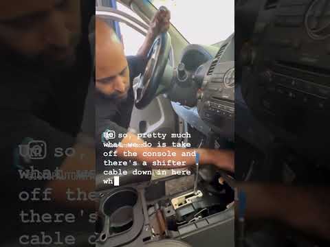 Fixing a broken shifter cable!