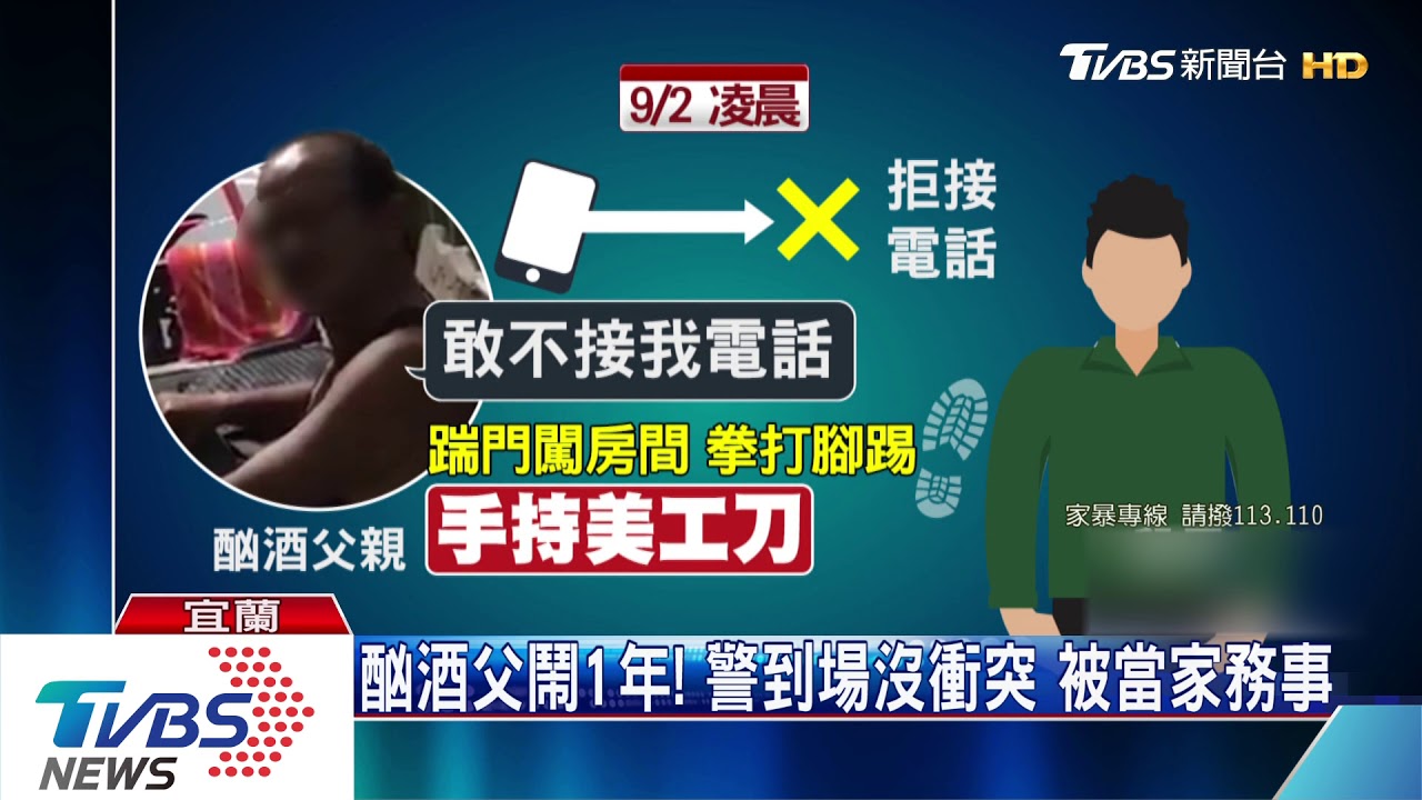 發酒瘋!父一喝酒就鬧事 暴打兒子出氣