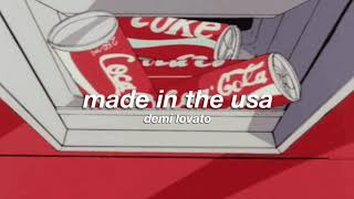 demi lovato - made in the usa (slowed + reverb) ✧