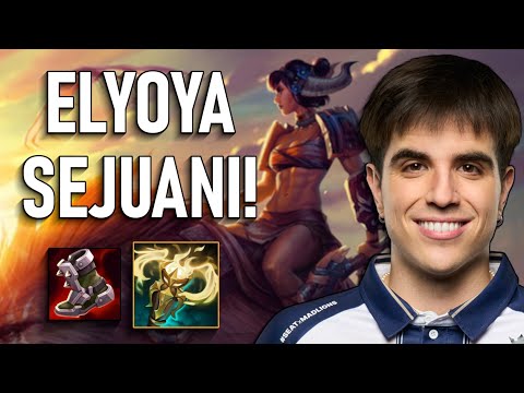 ELYOYA PERFECT ON SEJ! MAD Elyoya Sejuani Jungle vs. Elise - EUW CHALLENGER GAMEPLAY Patch 13.1 S13