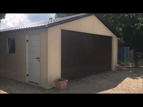 TP33 szigetelt, szendvicspanel mobilgarázs bemutató videó