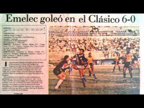Imagenes inéditas del Resumen #Emelec 6 x 0 #Barcelona. LA MAYOR GOLEADA.