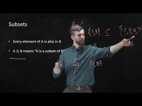 Intro to Sets | Examples, Notation & Properties