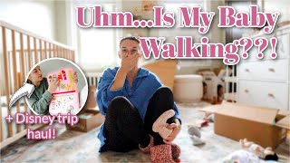 I THINK My Baby Is Officially Walking?! 🥹 Unboxing Packages We Ordered for DISNEY WORLD